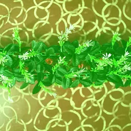 kingstyle impex Artificial Flowers Home Decoration Vine & Creepers Plant Wall Hanging Chain G816 Multicolor Rose Artificial Flower image 2