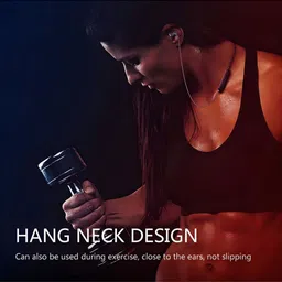 skm 48 Hours Playtime Bluetooth Wireless Neckband Headphones Earphone_6T Bluetooth & Wired Headset image 4