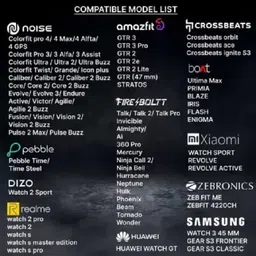 RUPELIK 22mm Strap (Check compatible Watch List In Photo & Description) Suitable for Only 22mm Smart Watch Strap image 5