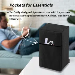maindais Speaker Case Cover for Premium Dust Cover for Partypal 390-Black Dust Protector to Keep Your Partybox New image 5