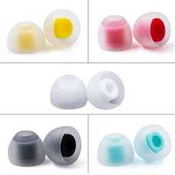 Drumstone Silicone Earphone Caps | Soft, Comfortable, Noise-Isolating for Ear Earphone In The Ear Headphone Cushion-image-32