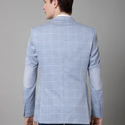 cantabil Men Self Design Single Breasted Casual Blazer image 2