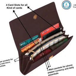 g m w Casual, Formal, Party, Sports Brown Clutch image 5