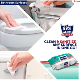 neko Germ Protection Wipes for Multi-surfaces | Large (200 mm X 200 mm) - Lid Pack image 4