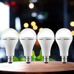 clairbell Emergency 15W Inverter LED Bulb with 1200mAh Rechargeable Battery Pack of 4 K455 4 hrs Bulb Emergency Light-picture-26