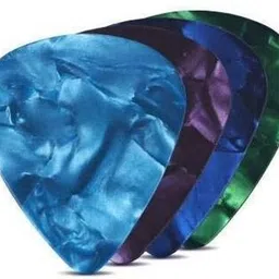 gracecharm Multicolor Picks for Guitar, 0.46 mm (Pack of 4) Guitar Pick-picture-45