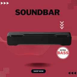 SYARA 20W Bluetooth Soundbar with 4 Hours Wireless Playback Bluetooth Speakers6SQ132 20 W Bluetooth Soundbar-picture-20