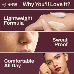 mars SPF30 PA++++ Zero Blend Weightless Makeup Foundation image 3