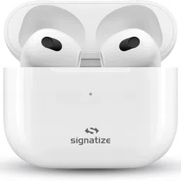 signatize 20Hrs Battery, Fast Charge, IWP Tech Low Latency 2Mic ENx,v5.3 Bluetooth Earbuds Bluetooth Headset-picture-25