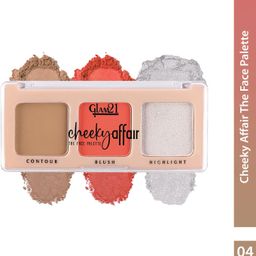 glam21 Cheeky Affair 3in1 Face Palette Blush, Contour & Highlighter|Waterproof Makeup-picture-6