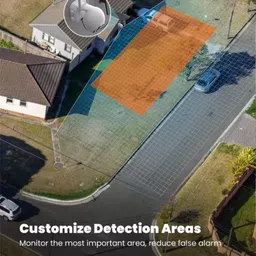 Maizic Smarthome Ovacam 4G Sim Based Solar-Powered Wireless CCTV Camera Pan & Tilt Zoom Outdoor Security Camera image 4