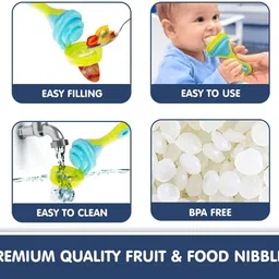 crescent Premium Lollipop Baby Silicone Fruit Pacifier Fresh Fruit Food Feeder Pacifier Feeder image 3