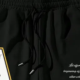 jugular Men Printed Black Track Pants image 4