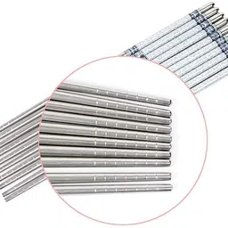 vnz Chewing, Cooking, Decorative, Eating, Training Stainless Steel Chinese, Japanese, Korean, Vietnamese Chopstick-picture-19