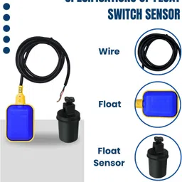 Right Gear Water Float Switch With Liquid Level Controller Sensor with 2 Meter Wire. image 2