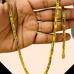 rkb sales 1gm gold plated High Quality Indian Polished chain men Gold-plated Plated Alloy Chain-picture-23