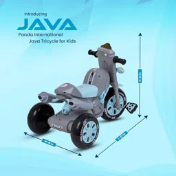 panda baby products Java Tricycle - Safe, Sturdy, And Stylish Ride-On Toy For Kids Java-2025 Tricycle image 2