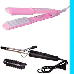 MARSELITE Hair Styling Kit: Perfect Curls & Waves with Crimping & Curling Iron Set Electric Hair Styler-picture-20