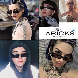 aricks UV Protection Wayfarer, Retro Square Sunglasses (54) image 4