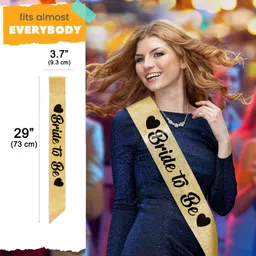 zyozi Bachelorette Party Decorations - Banner,Photo Booth with Sash (Pack of 17) image 4