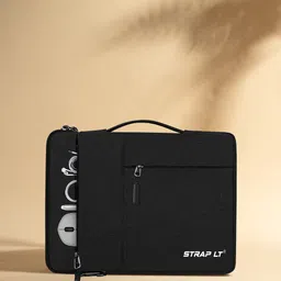 straplt Laptop Sleeve Case 15.6-16 Inch Waterproof Bag Tablet Handle Laptop Bag Black Waterproof Laptop Sleeve/Cover-picture-21