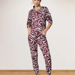 de trendz Printed Women Track Suit-picture-16
