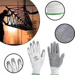 eopzo Coated Safety Gloves - Heavy-Duty Protection For Work And Home Wet and Dry Glove Set image 3