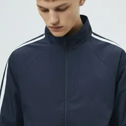 Urban Mist Solid Men Wind Cheater image 3