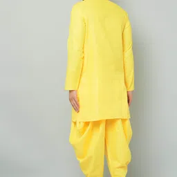 tsarina Men Cotton Blend Kurta Dhoti Pant Set image 2