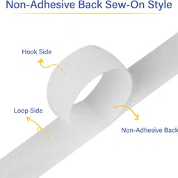 welpro 25MM- 25meter non-adhesive hook and loop tape sewing, crafts Sew-on Velcro-picture-25