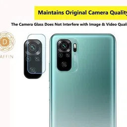 DAFFIN Back Camera Lens Glass Protector for Redmi note 10 image 3
