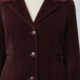 warmlay LED Solid Coat For Women image 4