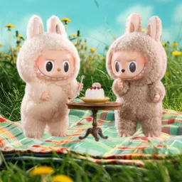 have fun Cute & Soft Labubu Toy |Premium Designer Gift For everyone | Random color design - 17 cm image 2