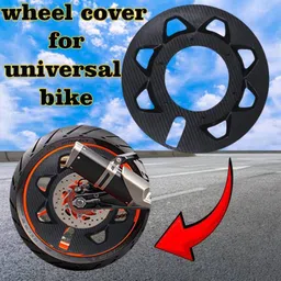 asryd 17 Inch 4 Pcs ABS Plastic PRO Disc Bike Wheel Cover For Honda Shine Bike Fairing Kit image 4