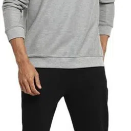 turtle Men Solid Black Track Pants image 3