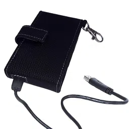 Saco External Hard Disk Protector Shock Resistant Travel Carrying case Pouch Cover 2.5 inch Portable SSD Pouch, Portable SSD Case image 4