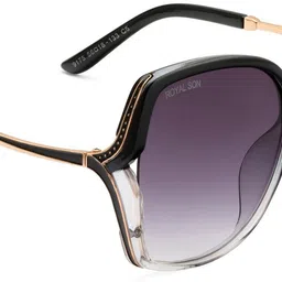 royal son UV Protection, Gradient Over-sized Sunglasses (62) image 5