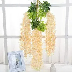 bsi Beige Westeria Artificial Flower image 1