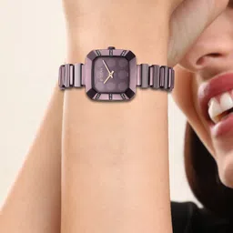 titan Purple Glitz Analog Watch - For Women TH1791975W, NS95208QD01|95208QD01|NS95208QD01 image 2