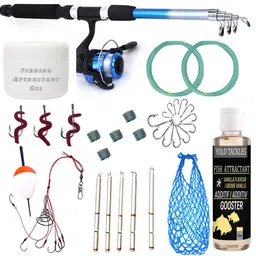 yolo tackles Fishing Spinning Rod, Reel, Accessories, Vanilla Bait Liquid, Complete Kit Multicolor Fishing Rod-picture-43