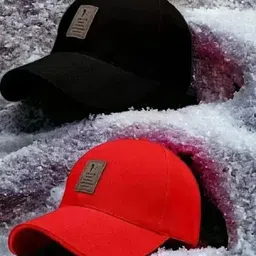 cap world Printed, Self Design, Solid Sports/Regular Cap image 1