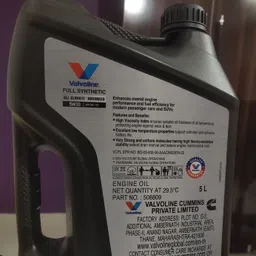 valvoline All Climate Advanced 5W30 5Litre Full-Synthetic Engine Oil image 2