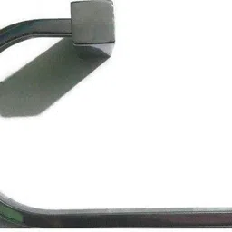 rishikansh TOILET PAPER HOLDER CHROME SINGLE ROUND STRAIGHT MATERIAL SS PACK OF 1 Stainless Steel Toilet Paper Holder-picture-17