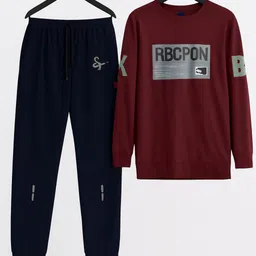 stelino Self Design Men Track Suit-picture-22
