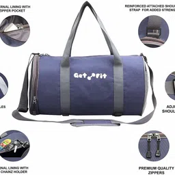 triage Polyester Gym Bag image 4