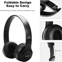 tabaret New Brand Headphone Wireless Sports with Microphone Bluetooth Headset Bluetooth Headset image 4