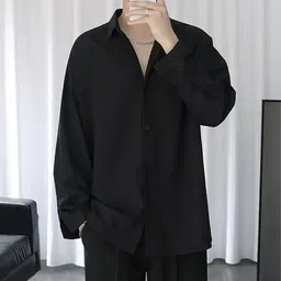 shabib Men Relaxed Fit Fit Solid Casual Shirt-picture-12