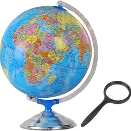 globate 12 INCH DIAMETER DESK AND TABLE TOP POLITICAL World Globe-picture-26