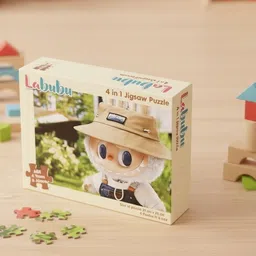 pixplay Labubu 4-in-1 Jigsaw Puzzles for kids image 2