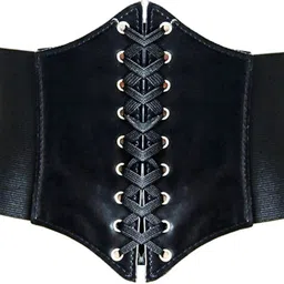 redhorns Women Casual, Evening, Formal, Party Black Fabric Belt-picture-12